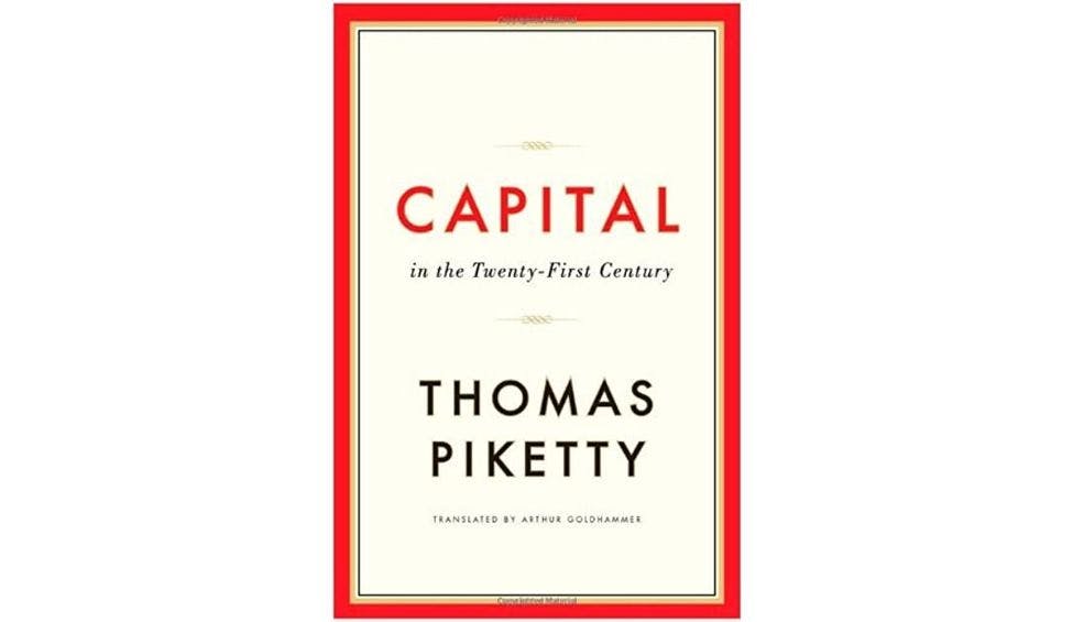 Bilde av Thomas Piketty bok